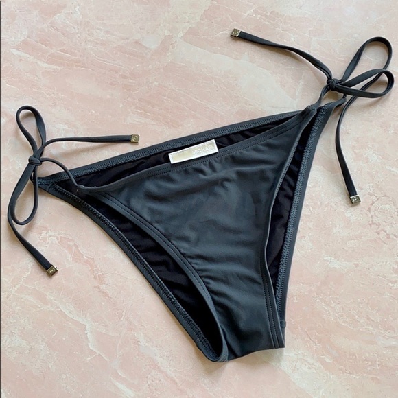 MICHAEL Michael Kors Other - MICHAEL Michael Kors String Tie Gray Bikini Bottom